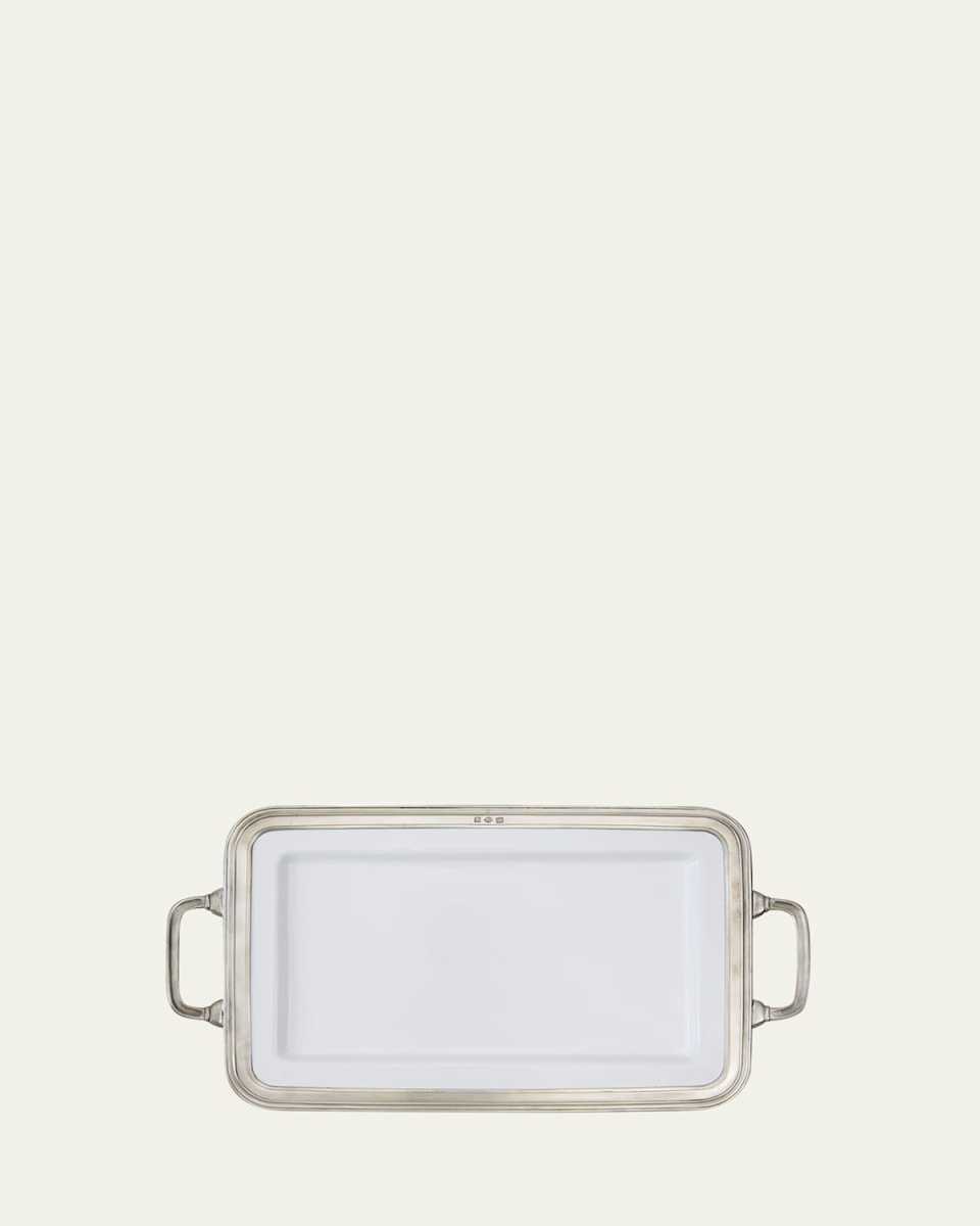 Gianna Rectangular Medium Platter with Handles